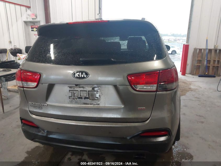 2016 KIA SORENTO 2.4L LX - 5XYPG4A35GG055591