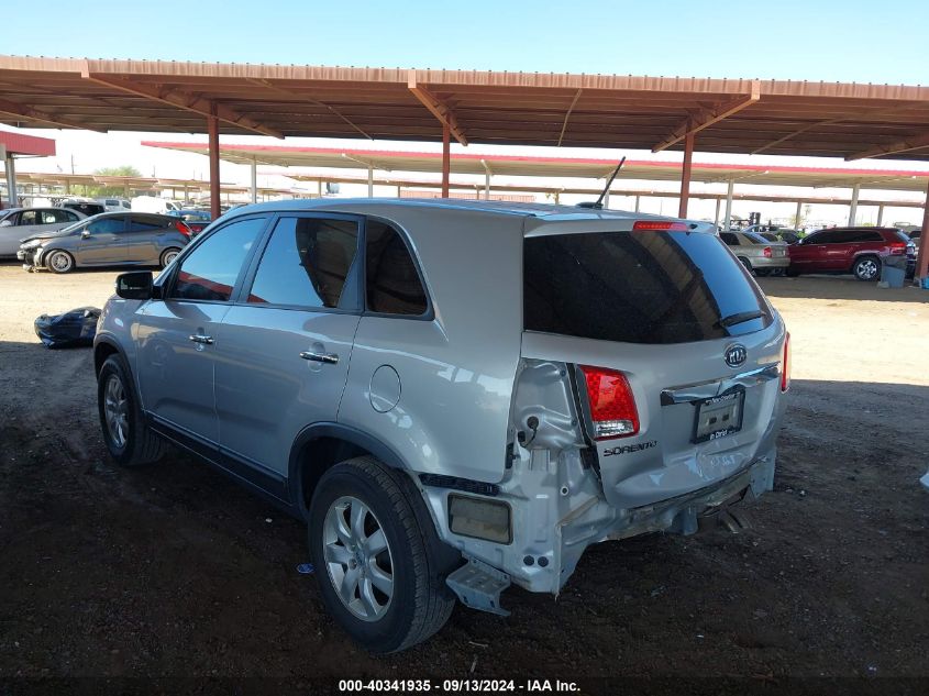 2013 KIA SORENTO LX - 5XYKT3A10DG418101