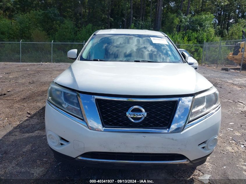 2014 Nissan Pathfinder S VIN: 5N1AR2MN1EC705502 Lot: 40341937