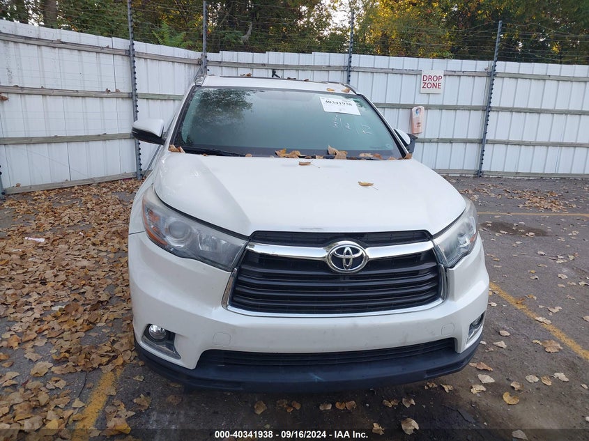 2015 TOYOTA HIGHLANDER LIMITED V6 - 5TDDKRFH6FS169023