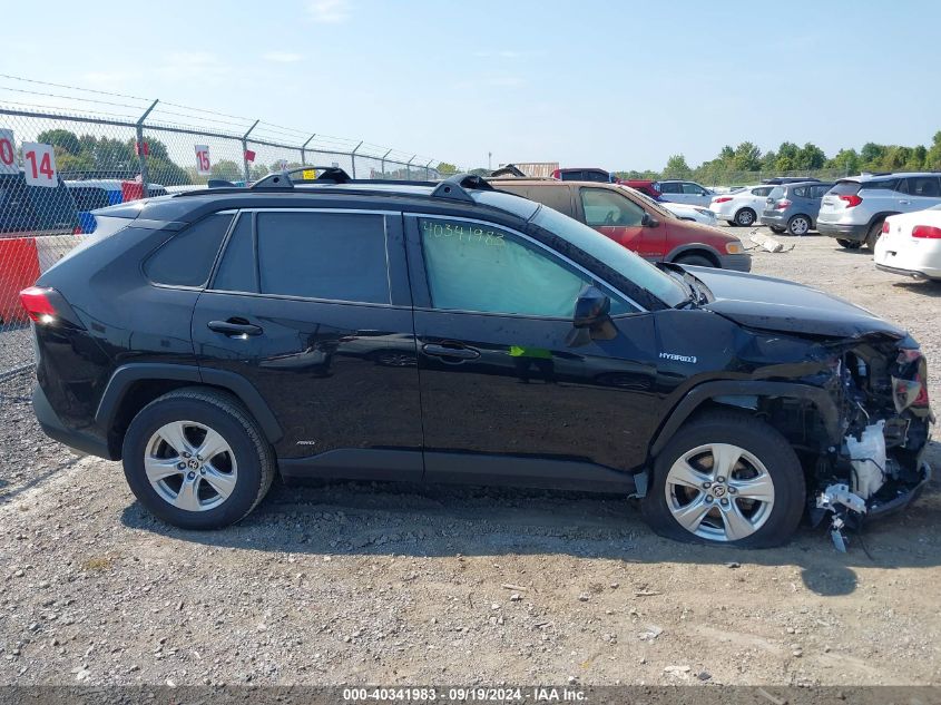 2021 Toyota Rav4 Hybrid Le VIN: JTML6RFV0MD016653 Lot: 40341983