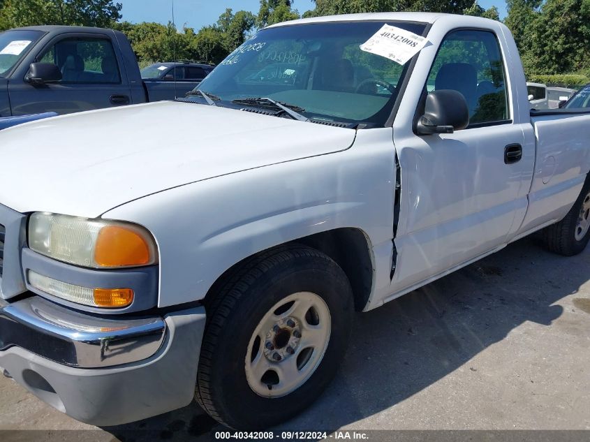 2003 GMC Sierra 1500 VIN: 1GTEC14XX3Z170750 Lot: 40342008