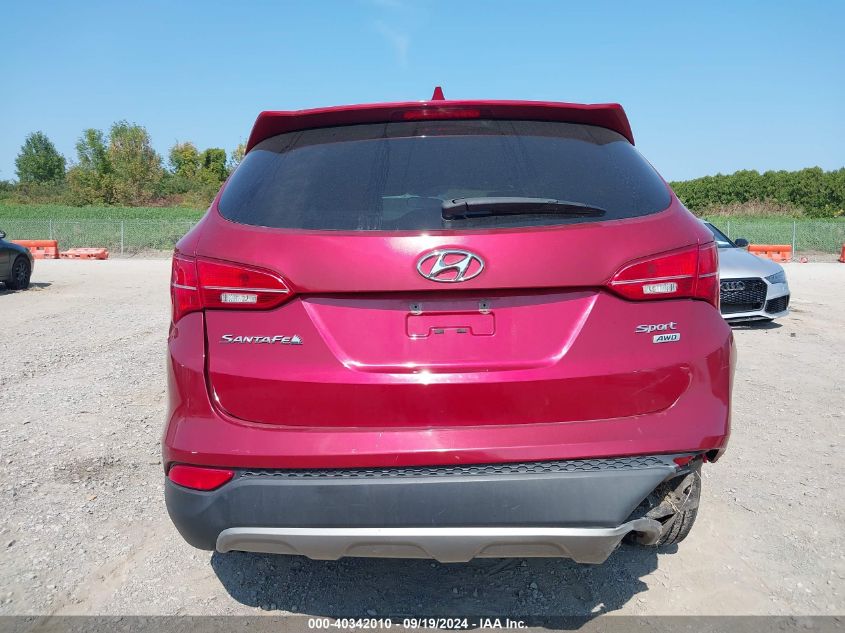 2016 Hyundai Santa Fe Sport 2.4L VIN: 5XYZTDLB5GG359058 Lot: 40342010