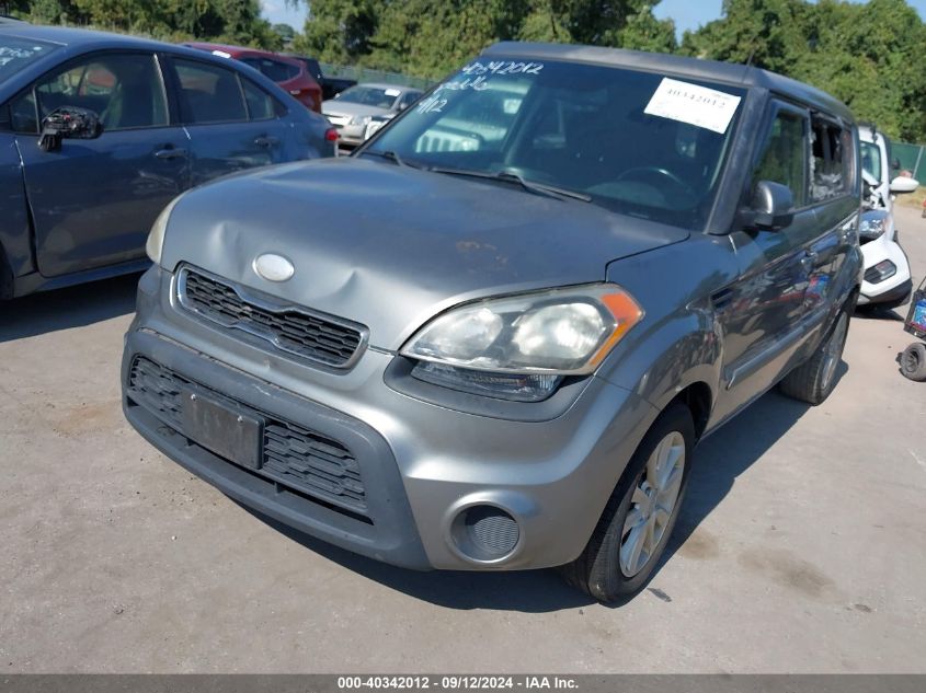 2013 Kia Soul + VIN: KNDJT2A67D7573923 Lot: 40342012