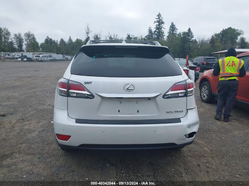 2015 Lexus Rx 350 350/Base/F Sport VIN: 2T2BK1BA5FC286680 Lot: 40342044