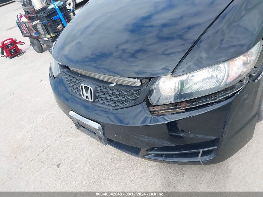 2009 Honda Civic Lx VIN: 2HGFG12639H520491 Lot: 40342048