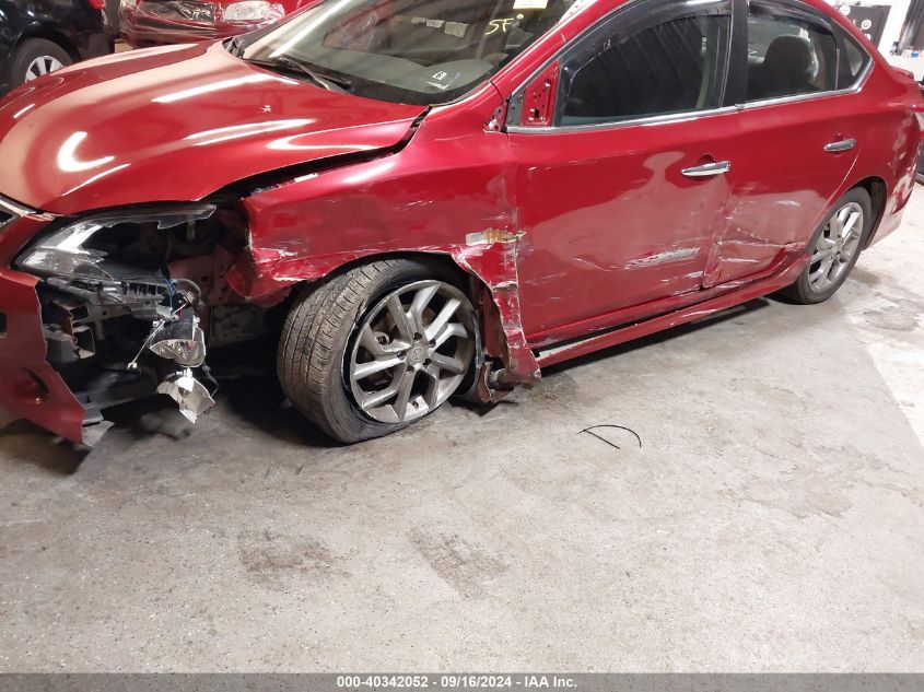 2013 Nissan Sentra Sr VIN: 3N1AB7AP4DL687501 Lot: 40342052