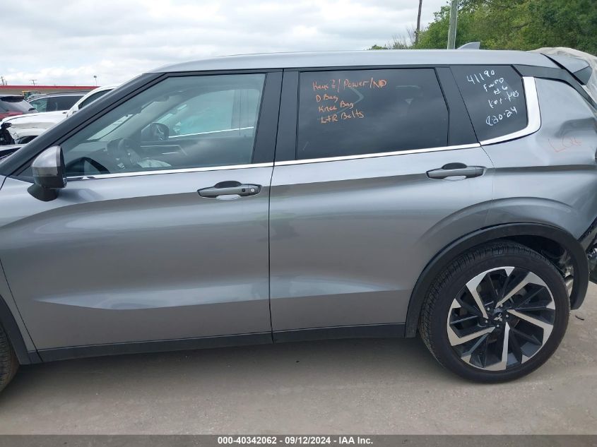 2024 Mitsubishi Outlander Se 2.5 2Wd/Se Black Edition S-Awc/Se Black Edition W/Pano Roof VIN: JA4J3VA84RZ038248 Lot: 40342062