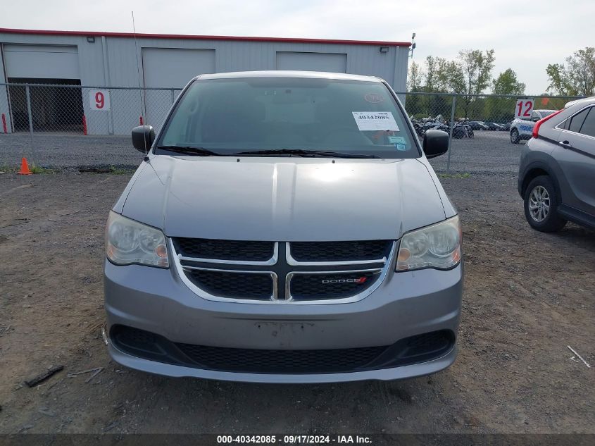 2014 Dodge Grand Caravan Se VIN: 2C4RDGBG6ER227365 Lot: 40342085