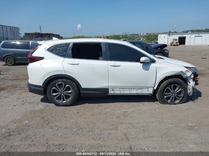 2021 Honda Cr-V Awd Ex-L VIN: 2HKRW2H86MH653131 Lot: 40342112