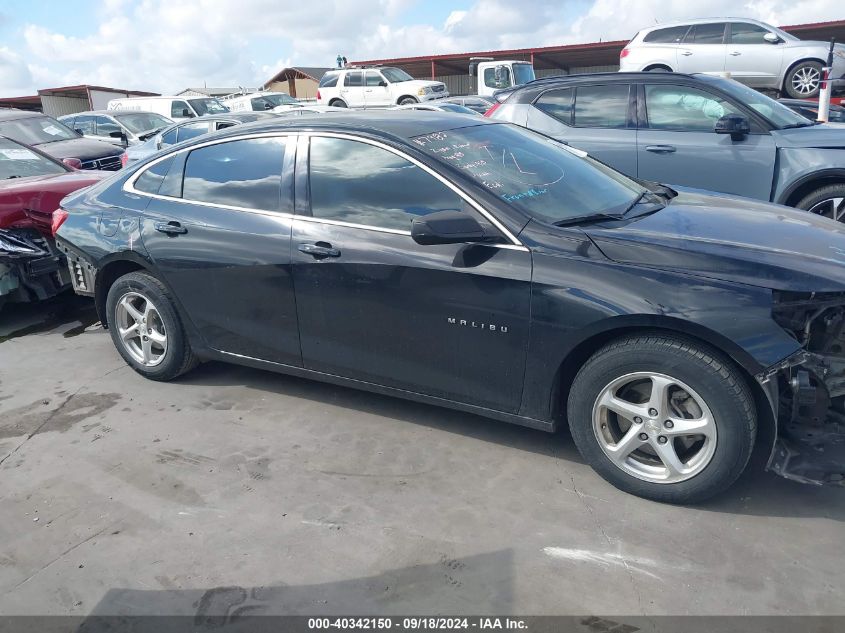 2018 Chevrolet Malibu Ls VIN: 1G1ZB5ST9JF218189 Lot: 40342150