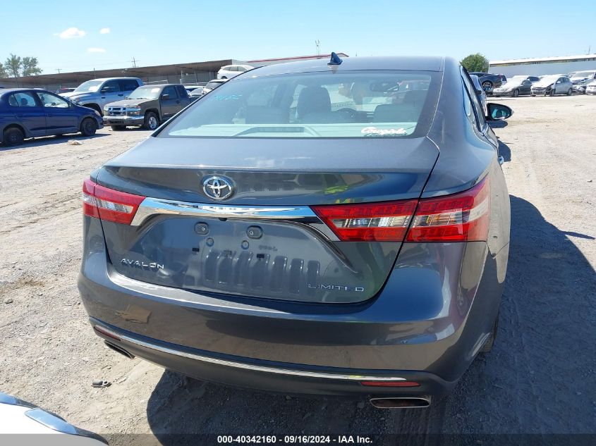 2018 Toyota Avalon Xle Plus/Premium/Tour/Ltd VIN: 4T1BK1EB8JU268447 Lot: 40342160