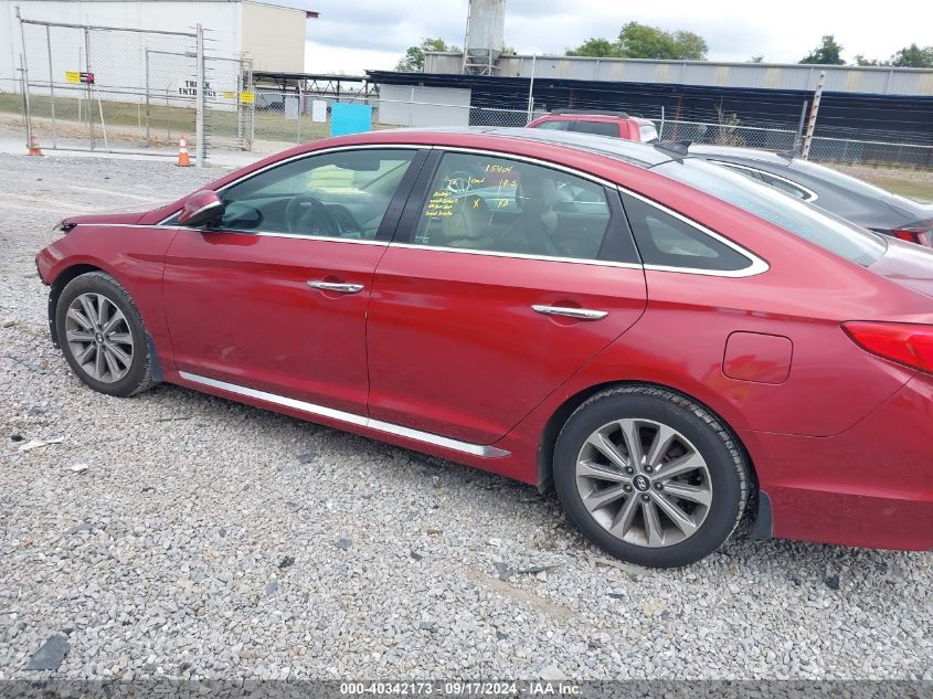 2016 HYUNDAI SONATA LIMITED - 5NPE34AF2GH313667