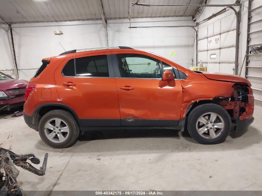 2016 Chevrolet Trax Lt VIN: KL7CJPSB9GB620682 Lot: 40342175