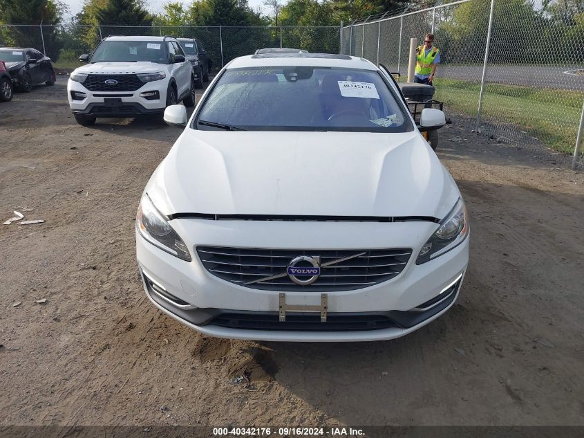 2014 Volvo S60 T5 VIN: YV1612FS5E1297368 Lot: 40342176