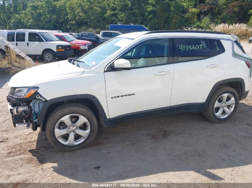 3C4NJDBB8KT647664 2019 Jeep Compass Latitude 4X4