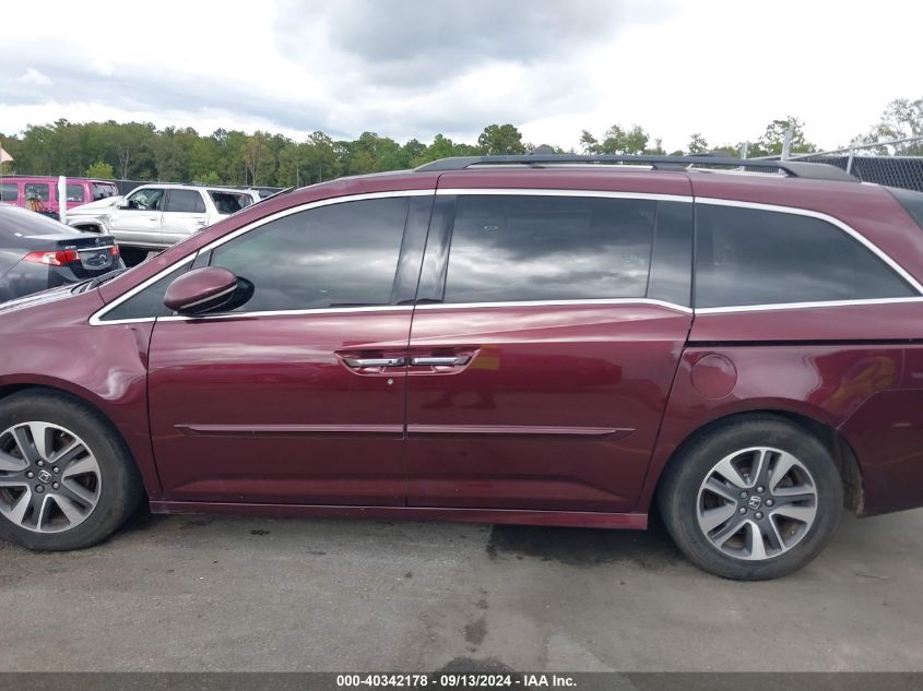 2015 Honda Odyssey Touring/Touring Elite VIN: 5FNRL5H97FB108737 Lot: 40342178