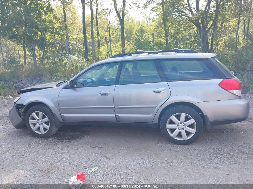 2008 Subaru Outback 2.5I Limited/2.5I Limited L.l. Bean Edition VIN: 4S4BP62CX87365623 Lot: 40342186