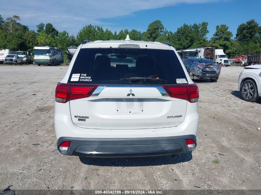 2018 Mitsubishi Outlander Le VIN: JA4AD3A33JZ062910 Lot: 40342199