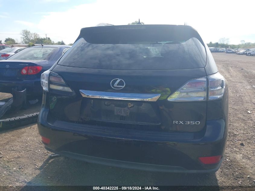 2011 Lexus Rx 350 VIN: 2T2BK1BAXBC108841 Lot: 40342225