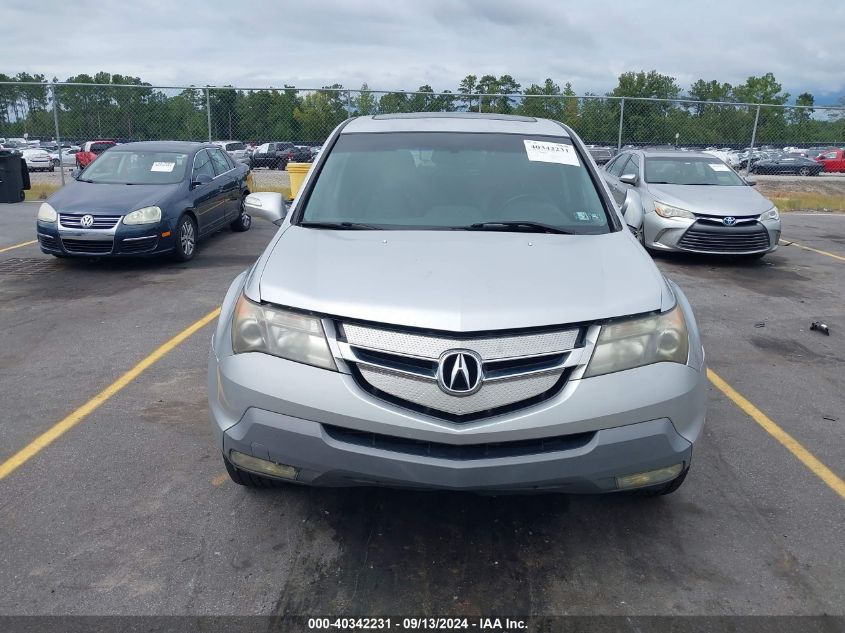 2008 Acura Mdx Technology Package VIN: 2HNYD28458H521615 Lot: 40342231