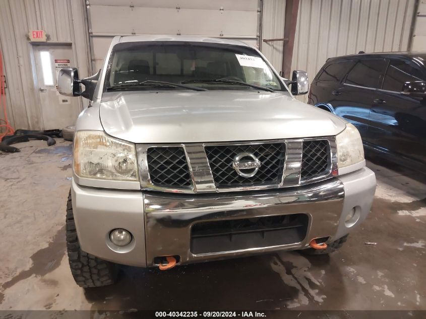 2004 Nissan Titan Le VIN: 1N6AA06B44N588095 Lot: 40342235