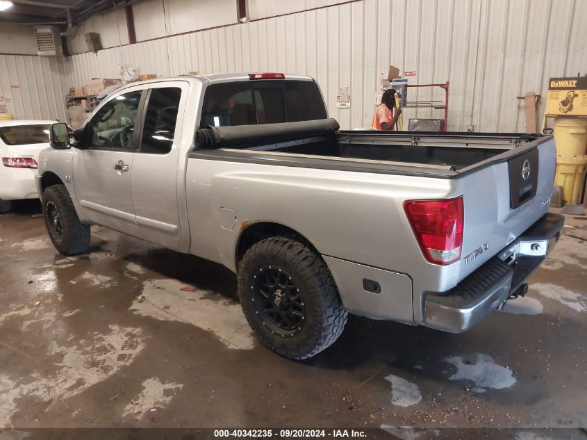 2004 Nissan Titan Le VIN: 1N6AA06B44N588095 Lot: 40342235