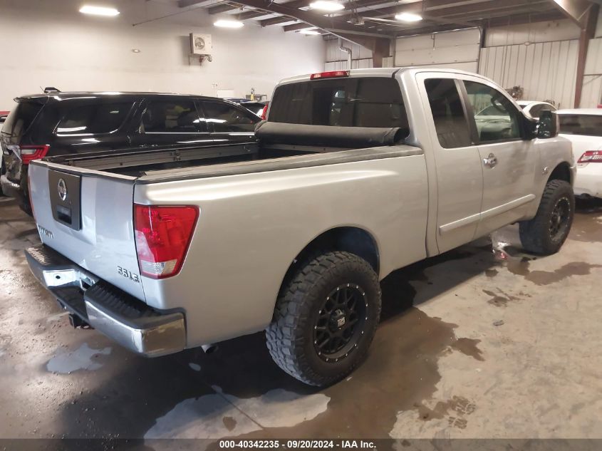 2004 Nissan Titan Le VIN: 1N6AA06B44N588095 Lot: 40342235