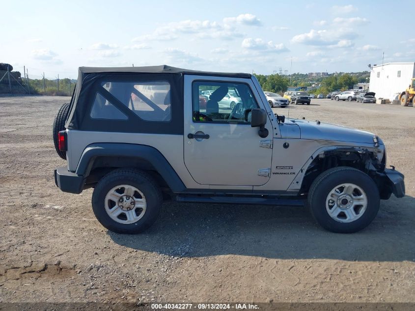 2013 Jeep Wrangler Sport VIN: 1C4AJWAG5DL639365 Lot: 40342277