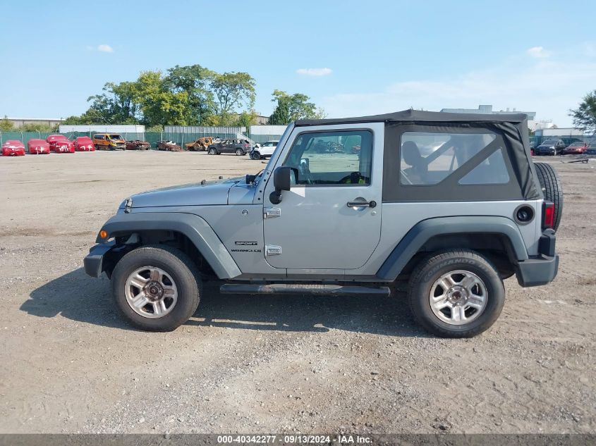 2013 Jeep Wrangler Sport VIN: 1C4AJWAG5DL639365 Lot: 40342277