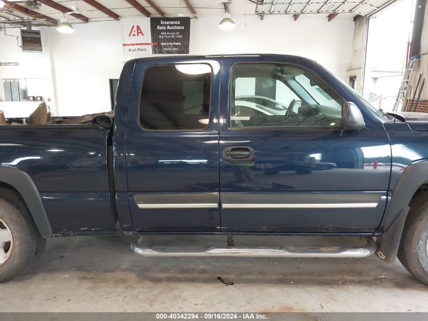 2005 Chevrolet Silverado 1500 Z71 VIN: 1GCEK19B55E229116 Lot: 40342294