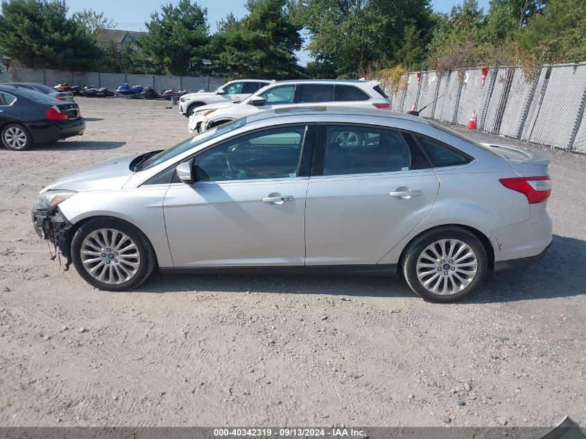 2012 Ford Focus Titanium VIN: 1FAHP3J26CL442869 Lot: 40342319