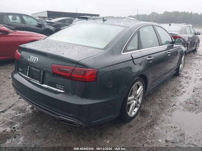 2016 AUDI A6 2.0T PREMIUM PLUS - WAUGFAFC4GN177133