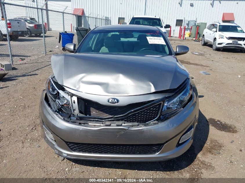 2015 Kia Optima Ex VIN: 5XXGN4A72FG401009 Lot: 40342341