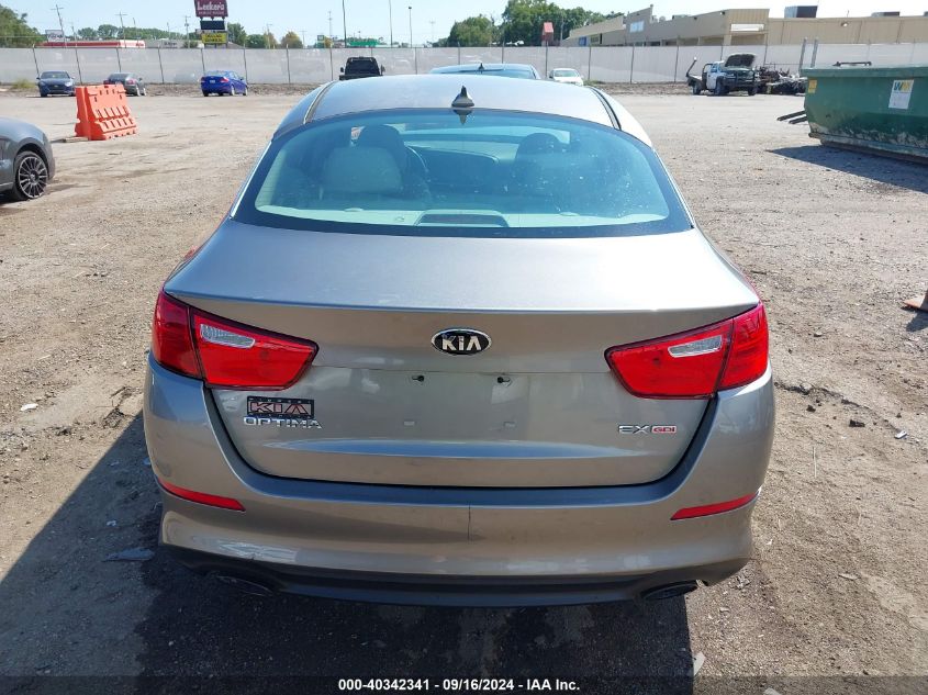 2015 Kia Optima Ex VIN: 5XXGN4A72FG401009 Lot: 40342341