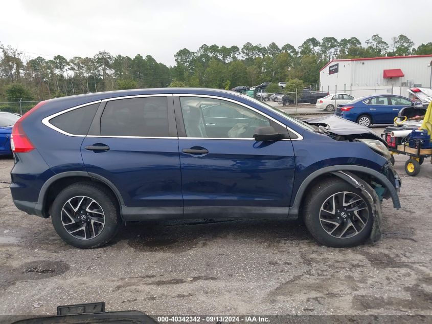 2HKRM3H44GH540467 2016 Honda Cr-V Se