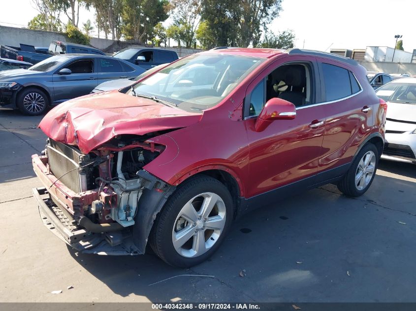 2016 Buick Encore VIN: KL4CJASB5GB591532 Lot: 40342348