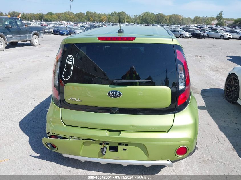 2018 Kia Soul + VIN: KNDJP3A59J7895945 Lot: 40342351