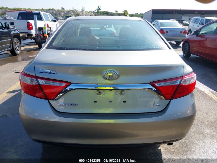 2015 Toyota Camry Le/Xle/Se/Xse VIN: 4T4BF1FK3FR456258 Lot: 40342356