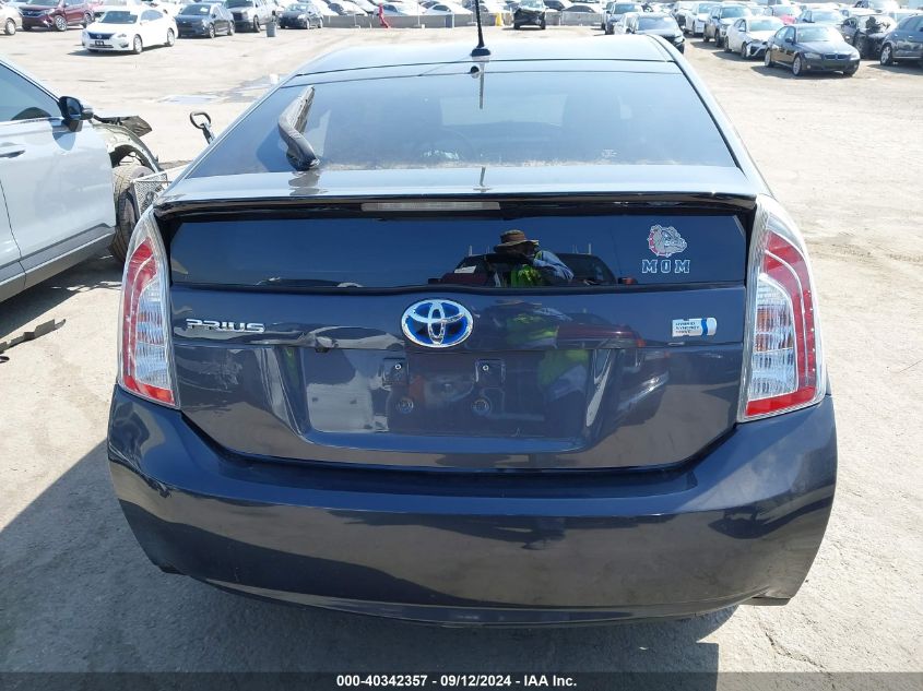 2014 Toyota Prius Four VIN: JTDKN3DU8E1778797 Lot: 40342357