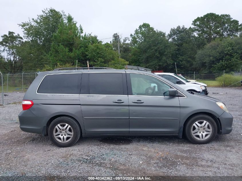 2007 Honda Odyssey Exl VIN: 5FNRL38767B437790 Lot: 40342362