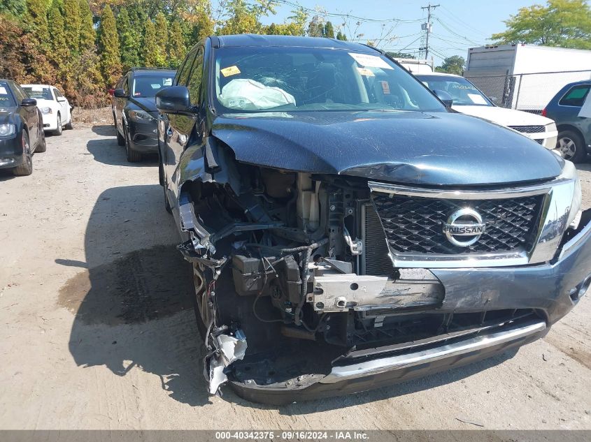 2015 Nissan Pathfinder S VIN: 5N1AR2MM1FC621267 Lot: 40342375