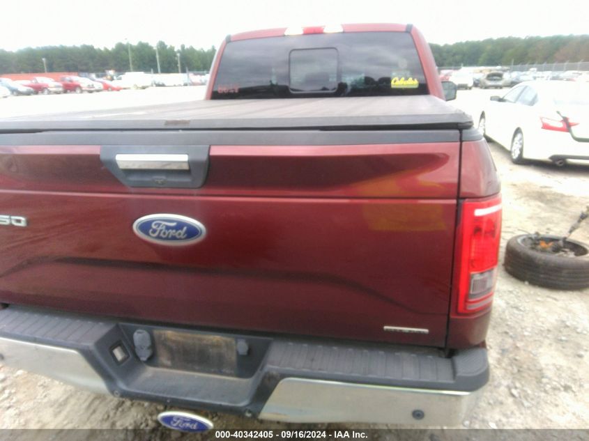 2016 Ford F-150 Xlt VIN: 1FTFW1EF2GFC77770 Lot: 40342405