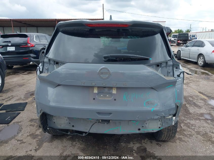 2022 Nissan Rogue Sl Fwd VIN: 5N1BT3CA5NC687242 Lot: 40342415