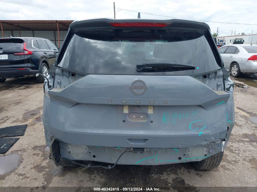 2022 Nissan Rogue Sl Fwd VIN: 5N1BT3CA5NC687242 Lot: 40342415