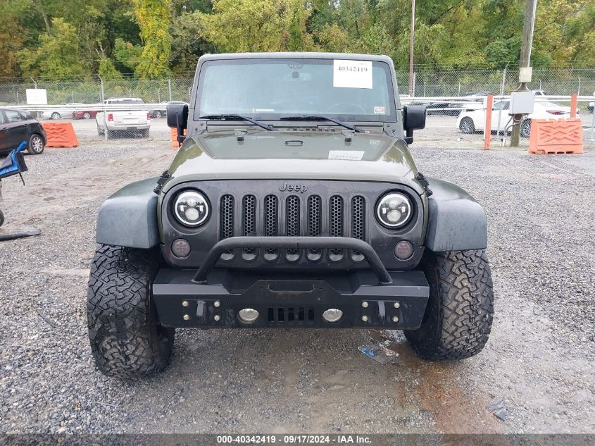 2015 Jeep Wrangler Unlimited Sport VIN: 1C4BJWDG6FL595038 Lot: 40342419