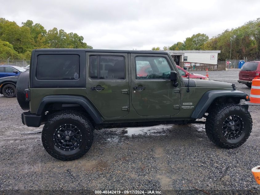 2015 Jeep Wrangler Unlimited Sport VIN: 1C4BJWDG6FL595038 Lot: 40342419