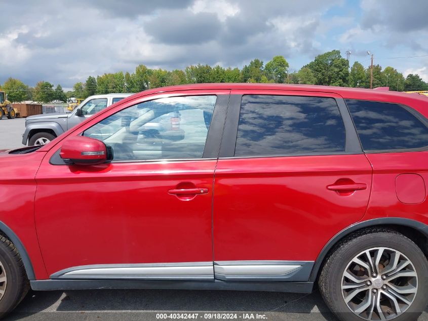 2017 Mitsubishi Outlander Se VIN: JA4AD3A39HZ021627 Lot: 40342447