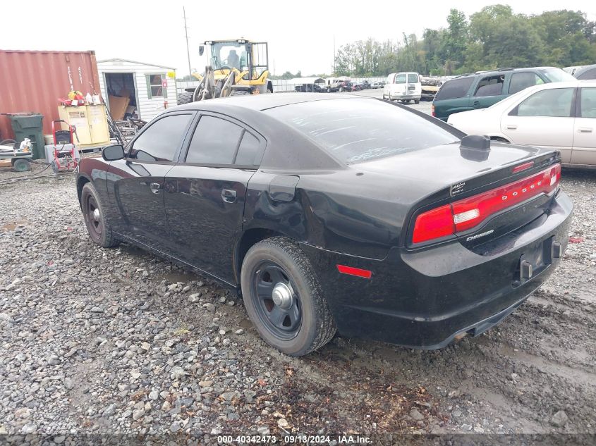 2014 Dodge Charger Police VIN: 2C3CDXAGXEH346490 Lot: 40342473