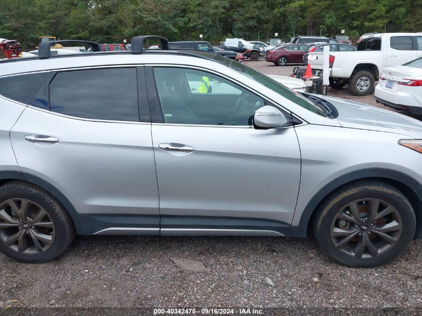 2017 Hyundai Santa Fe Sport 2.0T Ultimate VIN: 5XYZW4LA5HG501652 Lot: 40342475